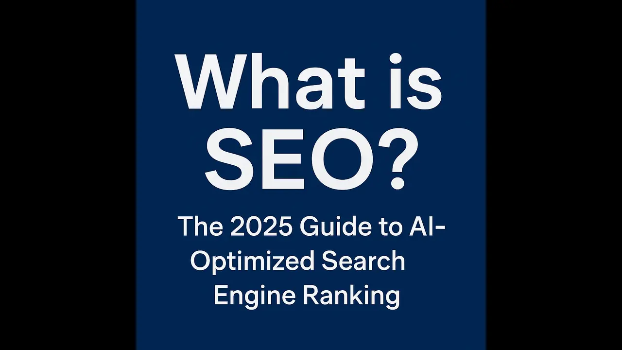 What is SEO? The 2025 Guide to AI-Optimized Search Engine Ranking