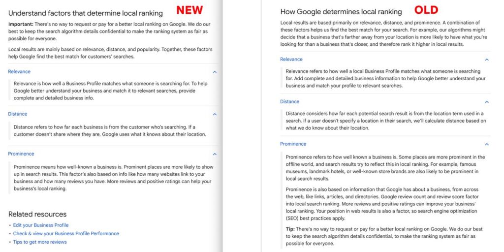 Local SEO update 16th July 2025